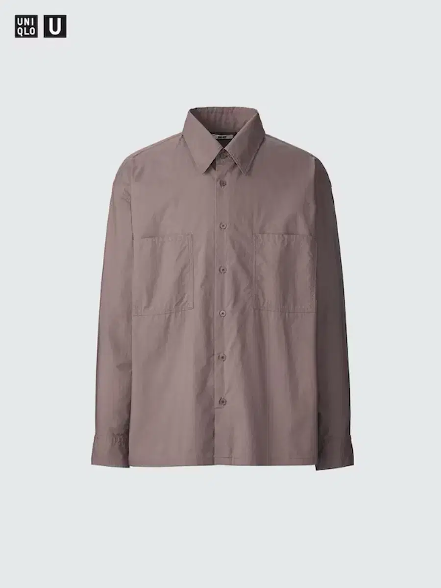 Uniqlo U Utility Shirt 72Purple S