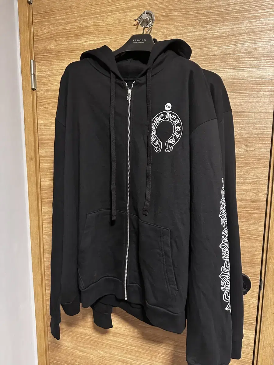 [XXL] Chrome Hearts Floral Horseshoe Hoodie