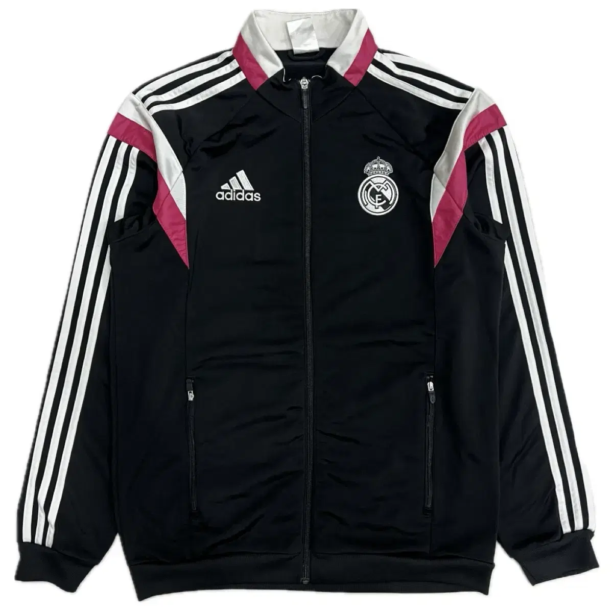 adidas Soccer Real Madrid Tracktop Jersey Zip Jacket 100 Size L