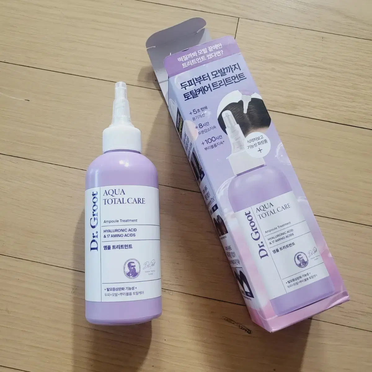 닥터그루트 아쿠아 앰플 트리트먼트 180ml 새상품