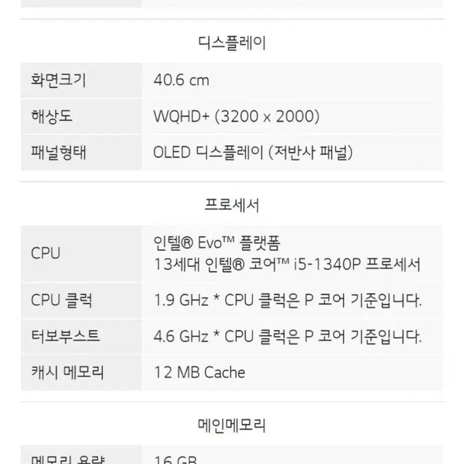 LG그램 스타일 오로라 화이트 16인치 (한정판)