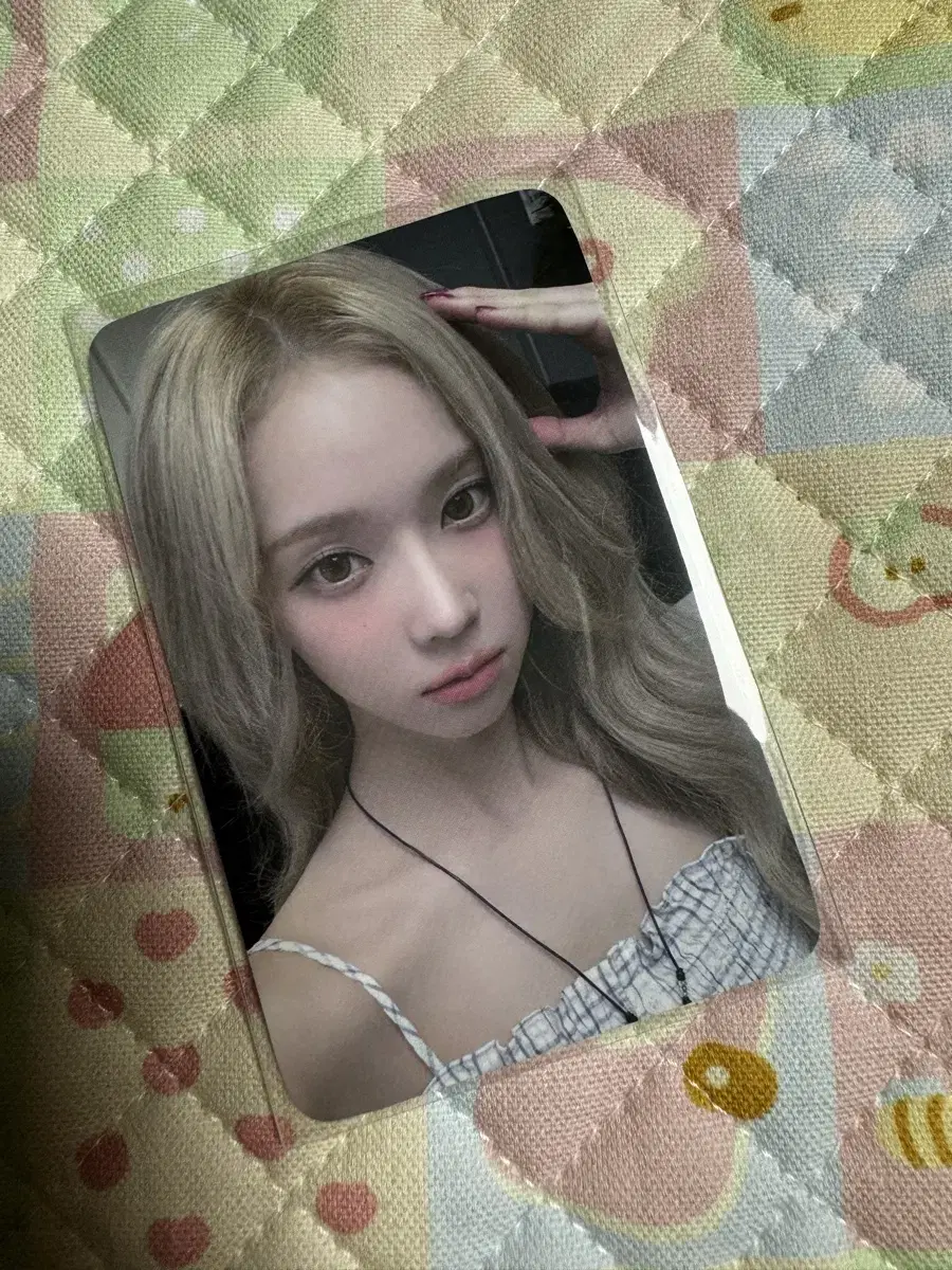 aespa everline winter unreleased photocard