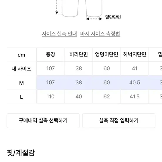 빈티지 와이드 벌룬 데님팬츠_블랙 L