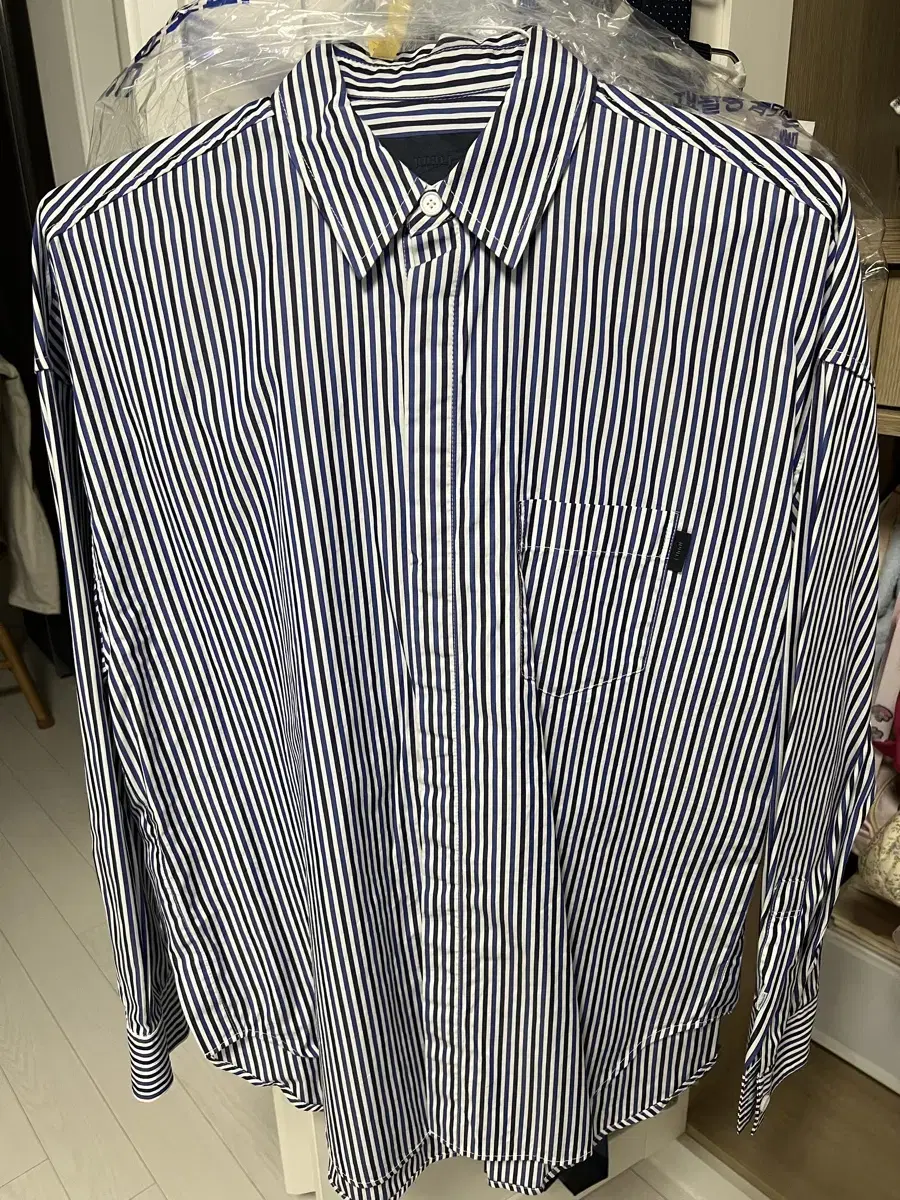 Junji Striped Shirt 44(100)