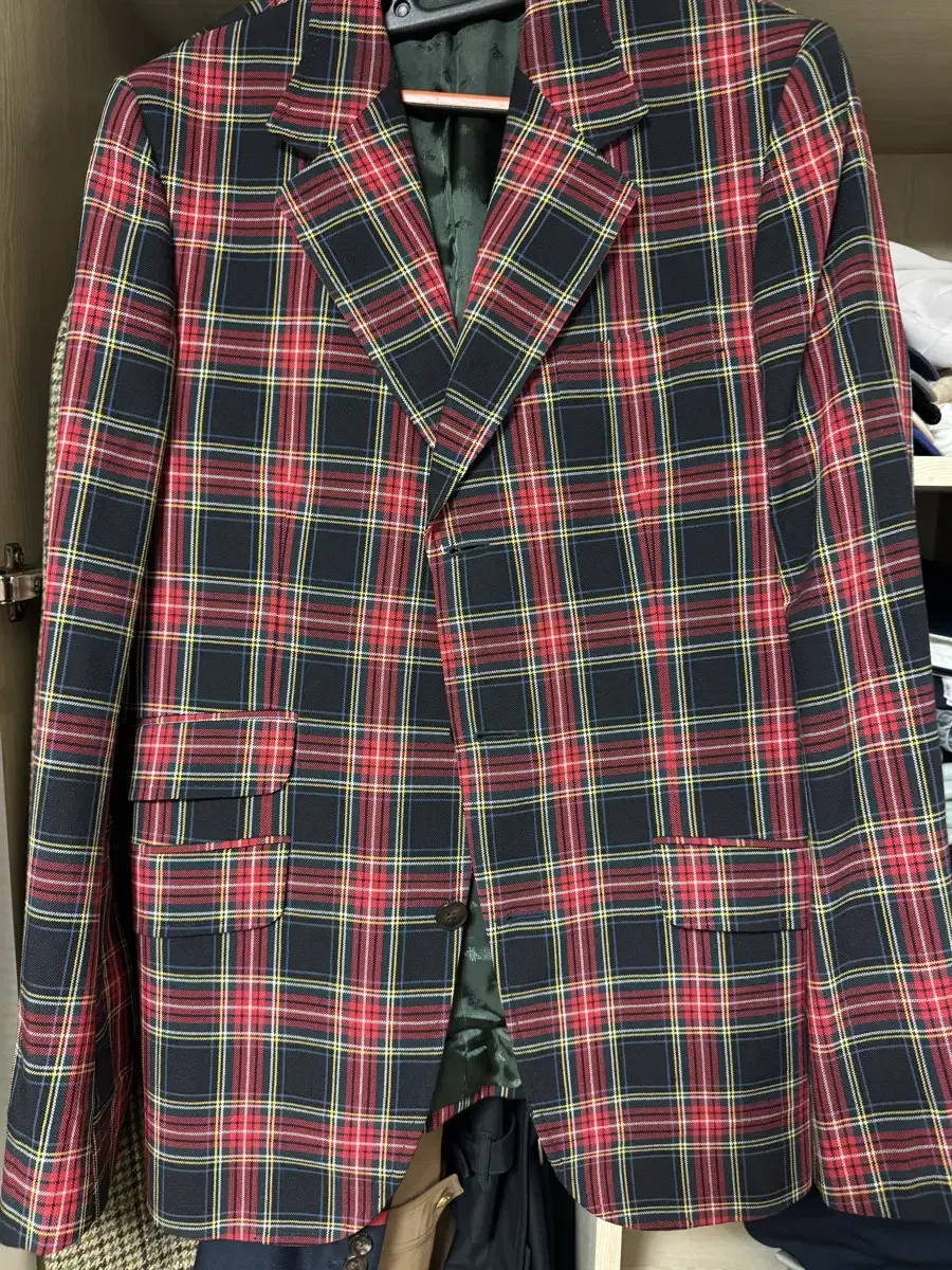 Gucci checked blazer