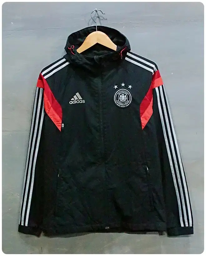 [95] Adidas 13-14 Germany National Team Travel Windbreaker Jacket