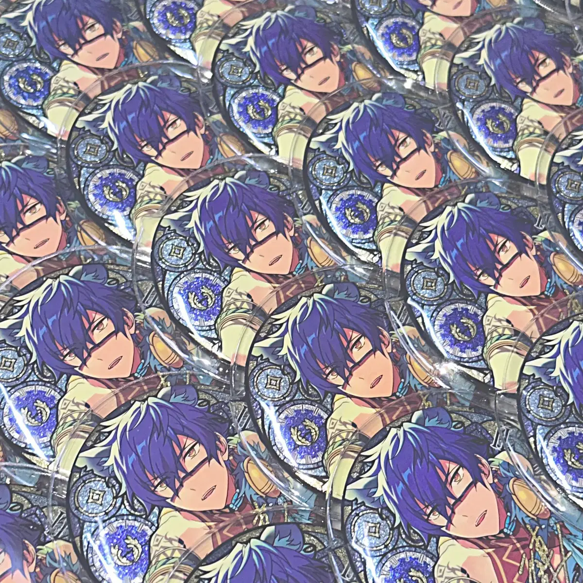 Anstar Sazanami Jun Shiguang Can Badge wts sell in bulk of 49 pieces