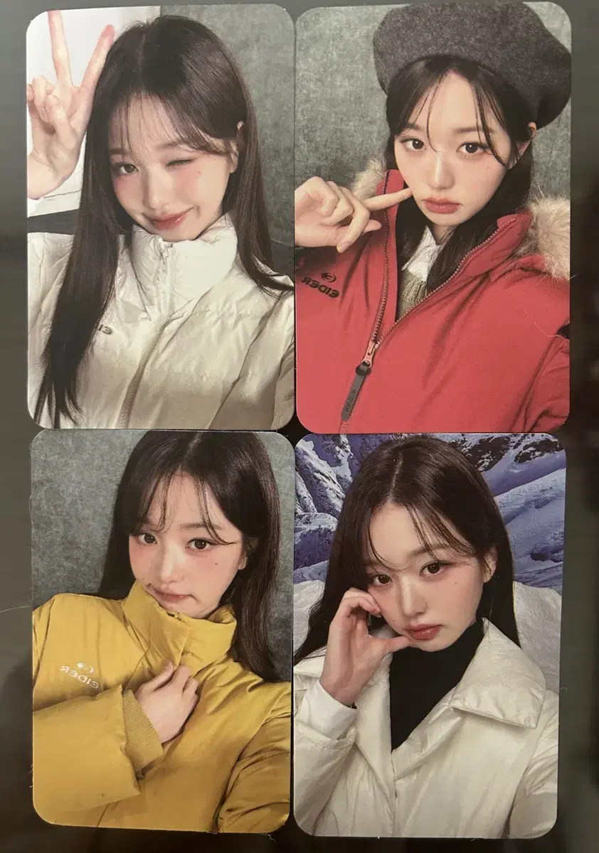 Eider jang wonyoung photocard