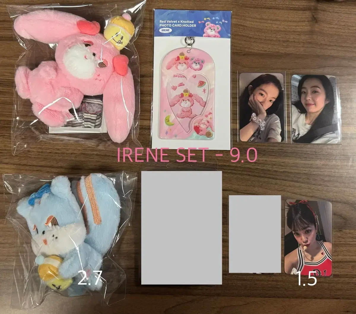 Red Velvet Noted Collaboration pop up sealed merchandise, photocard wts.