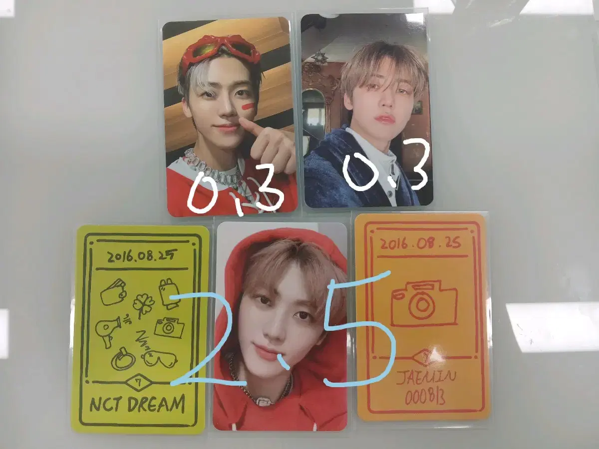 nct dream na jaemin photocard