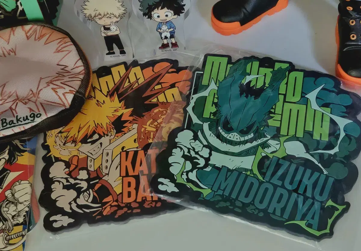 Nahia Hiroaka Bakugo Katsuki Midoriya Izuku First Lottery Coaster Rubber Strap