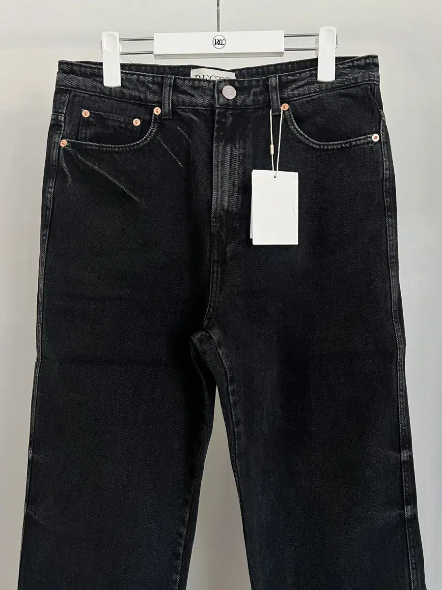 Recto 24FW teo Washed Denim Black