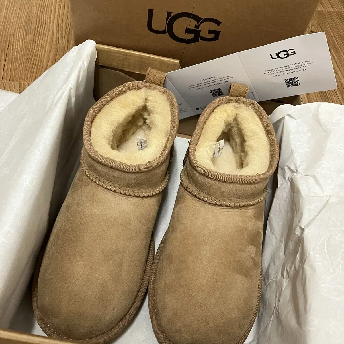 어그부츠 미니 UGG 체스트넛 240(38) 어그미니