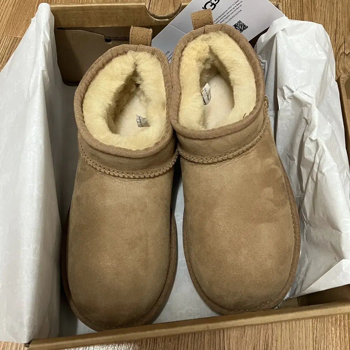 어그부츠 미니 UGG 체스트넛 240(38) 어그미니