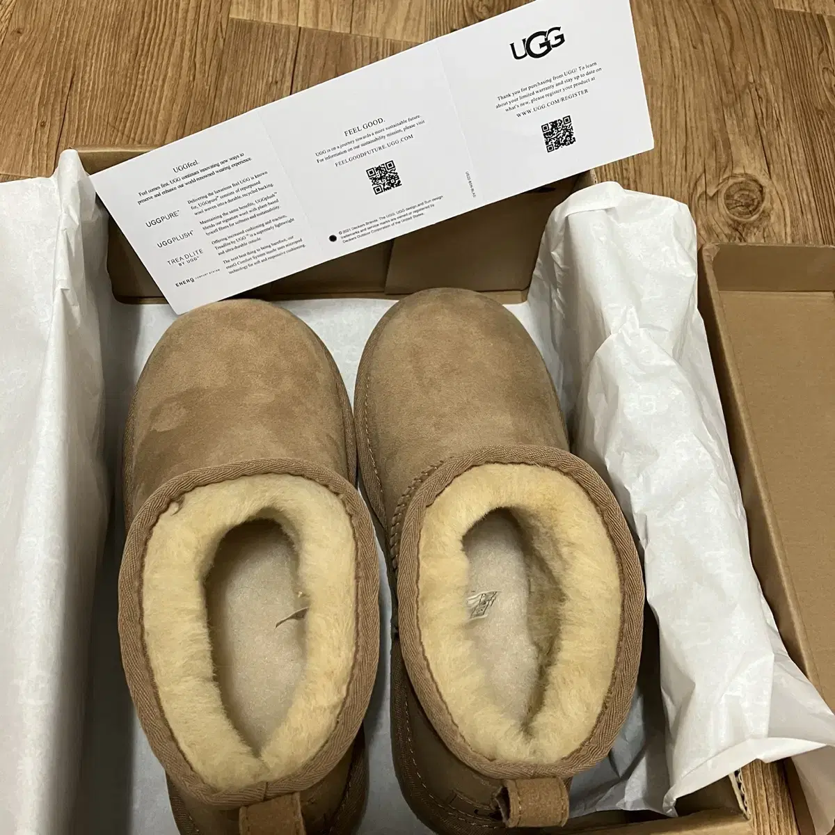 어그부츠 미니 UGG 체스트넛 240(38) 어그미니