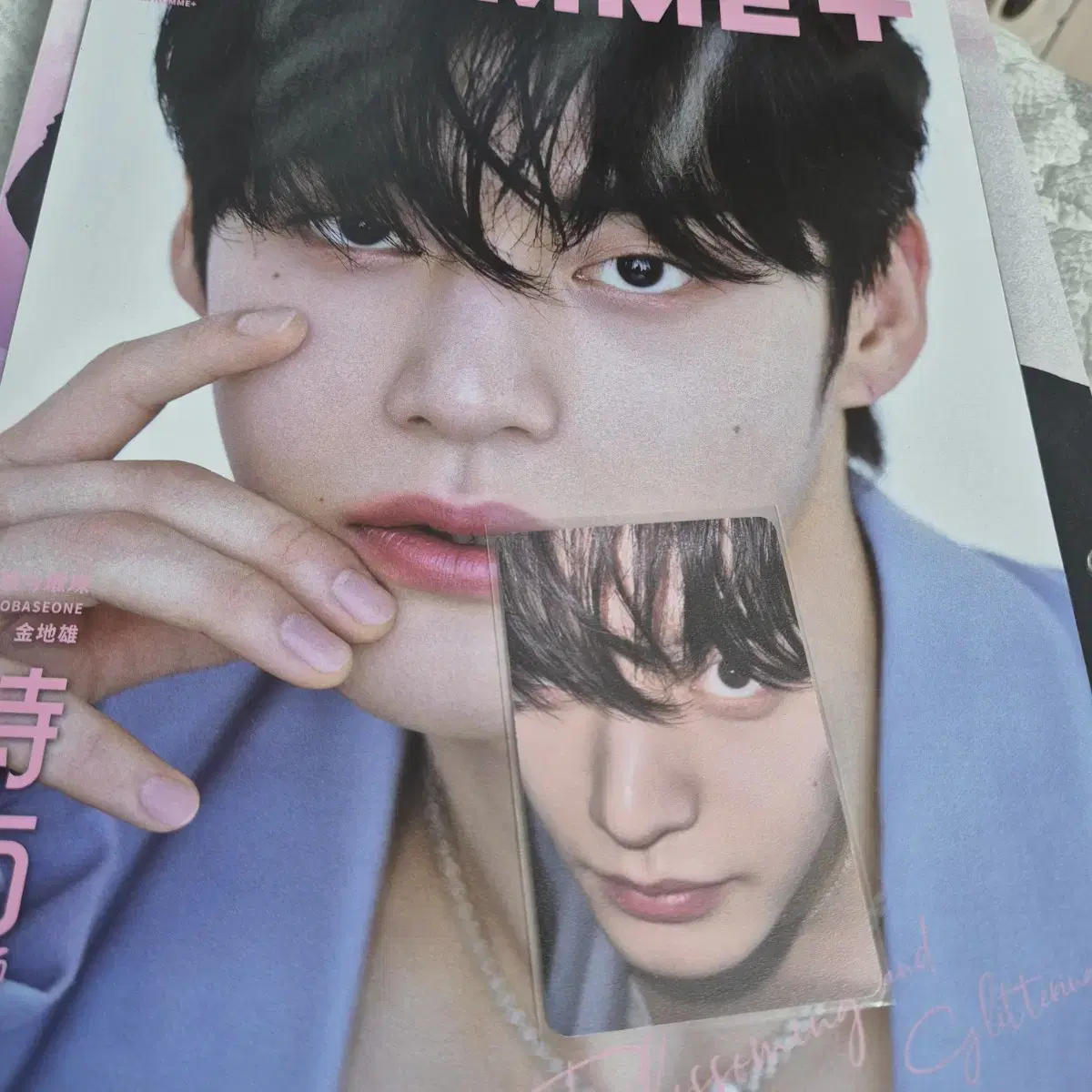 zerobaseone kim jiwoong wts HOMME+ magazine