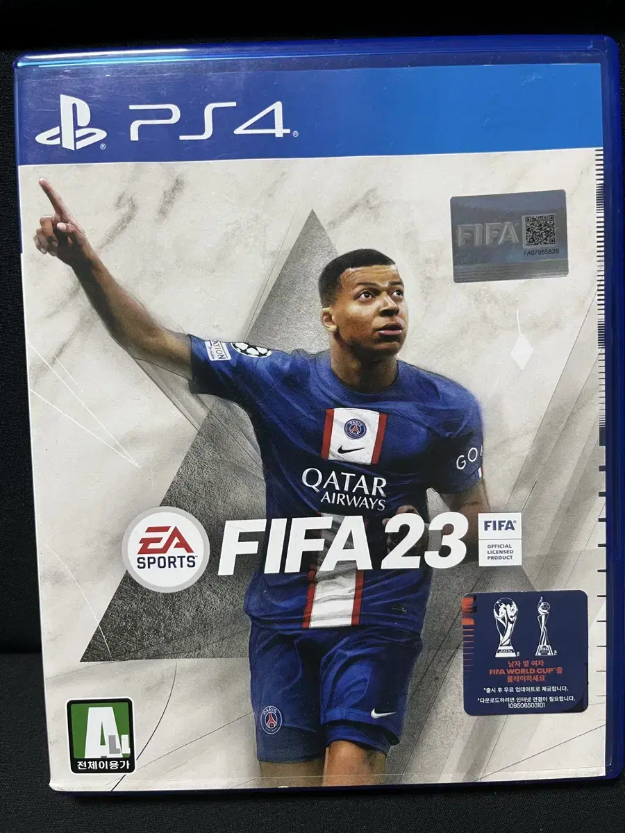 PS4 피파23 FIFA23(한글판) 무료배송 월드컵모드 플스4