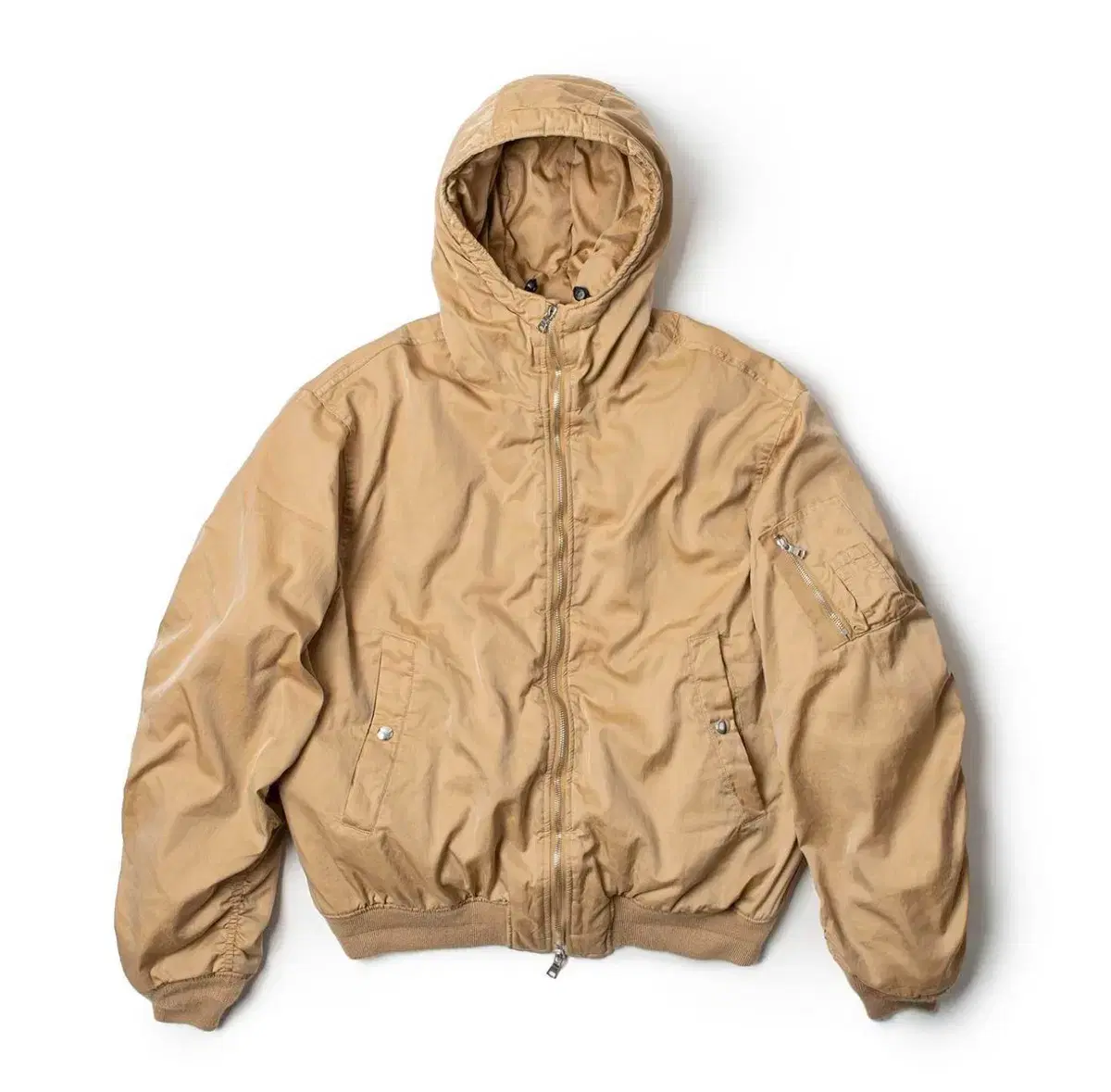 Rastats Hooded Mayone Jacket Beige 1