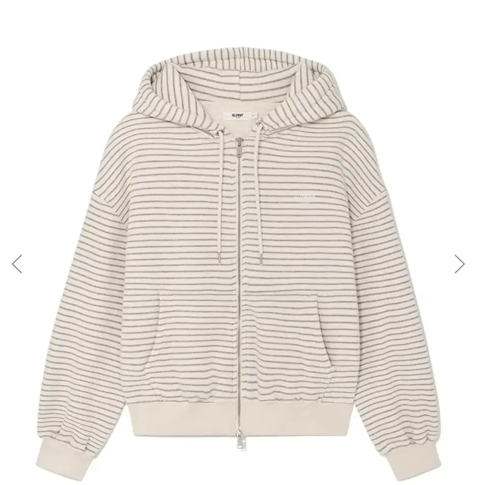 글로니 G BOXY ZIP UP (STRIPE), M사이즈