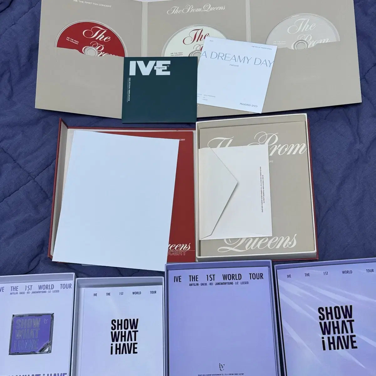 ive fan con concerts dvd dvd kit kit video wts