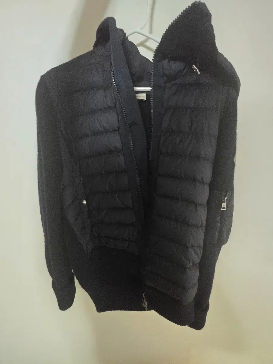 Moncler Knit Padded Hooded Zip Up