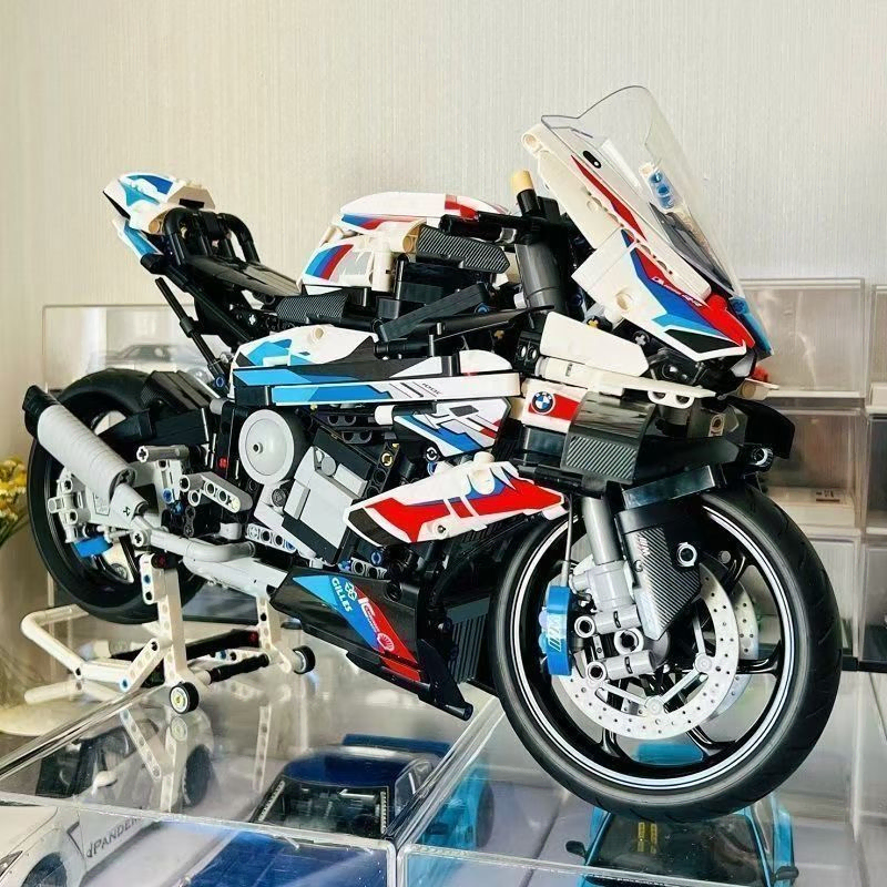 (풀박스)BMW M1000RR 모터사이클 고퀄리티 블록 레고 오토바이완구