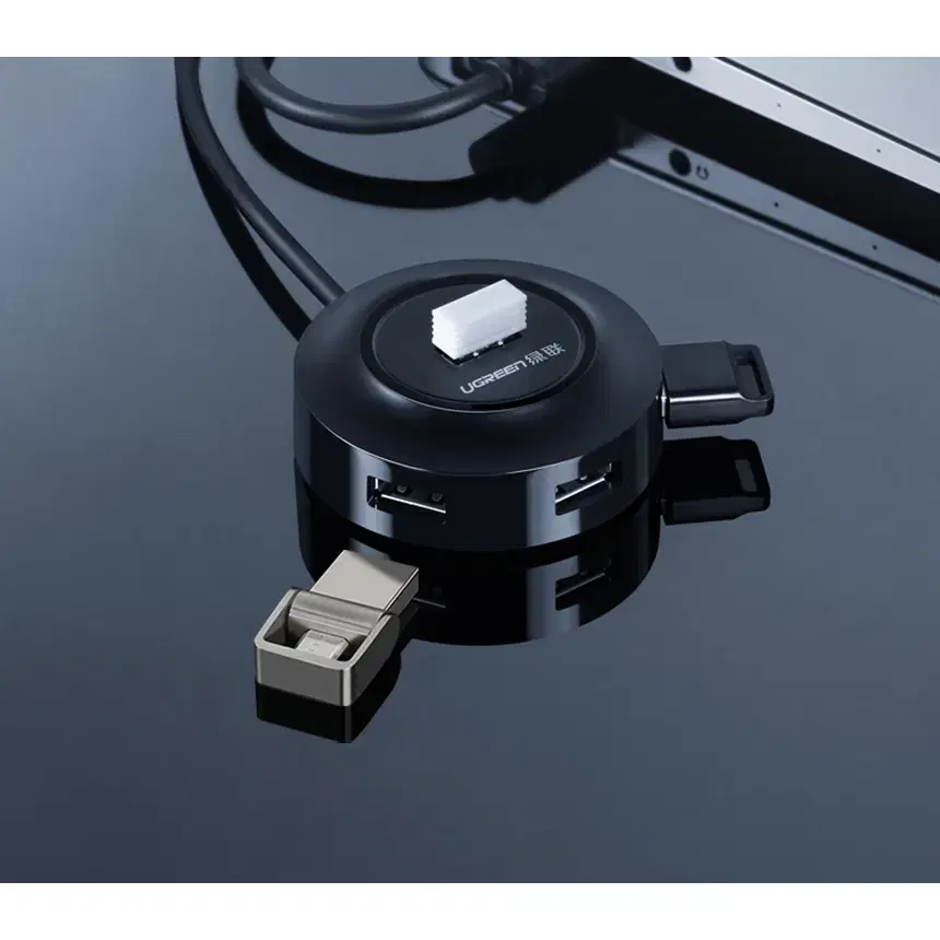 USB2.0 4포트 LED라이트 허브