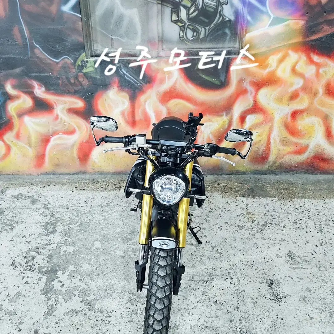 몬디알 힙스터125CC/22년식/클래식바이크/메뉴얼/14975KM/바이크