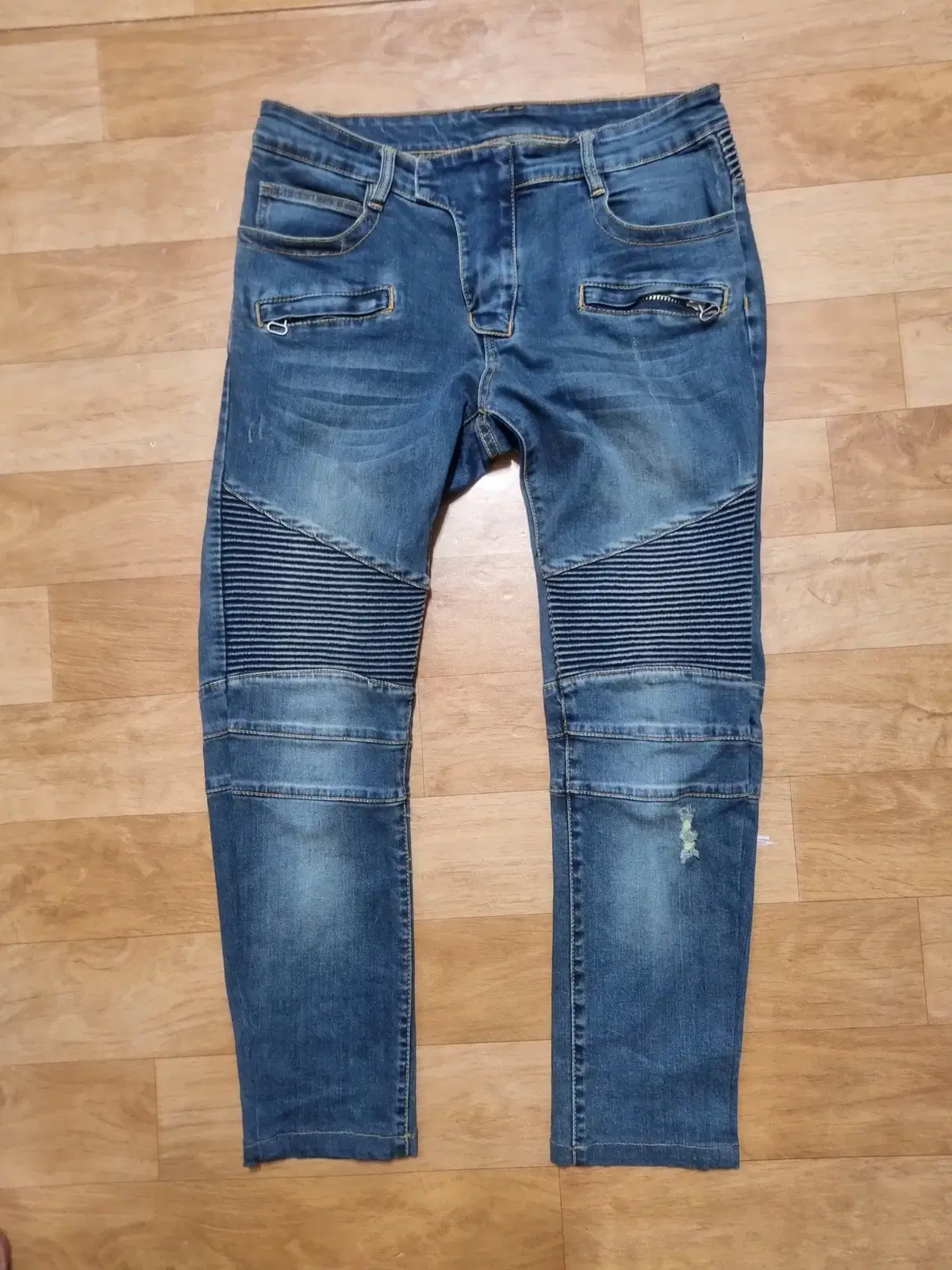 34)Balmain biker jin/balmain jeans/denim