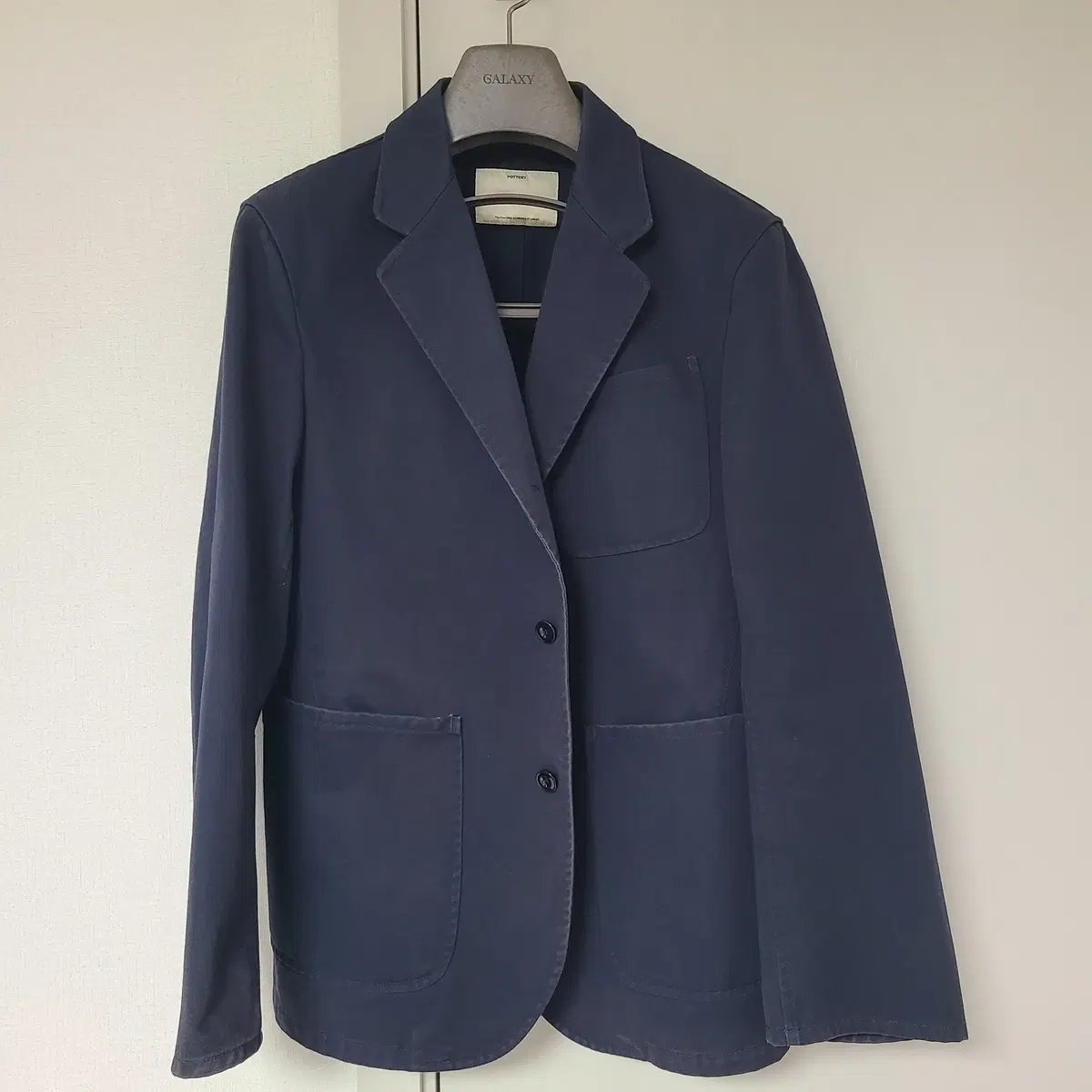 [1] Pottery Kayanu Washed Sports Jacket Navy