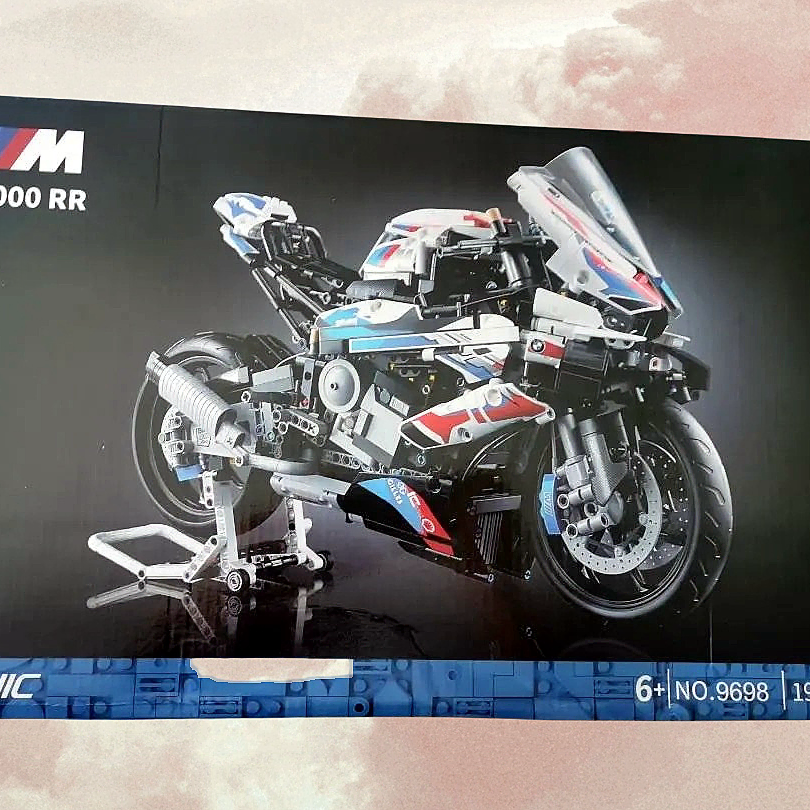 (미개퐁)BMW M1000RR 레고모터사이클 고퀄리티 블록  오토바이완구