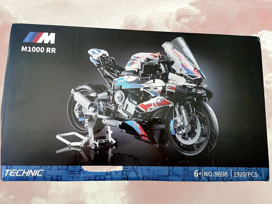 (미개퐁)BMW M1000RR 레고모터사이클 고퀄리티 블록  오토바이완구