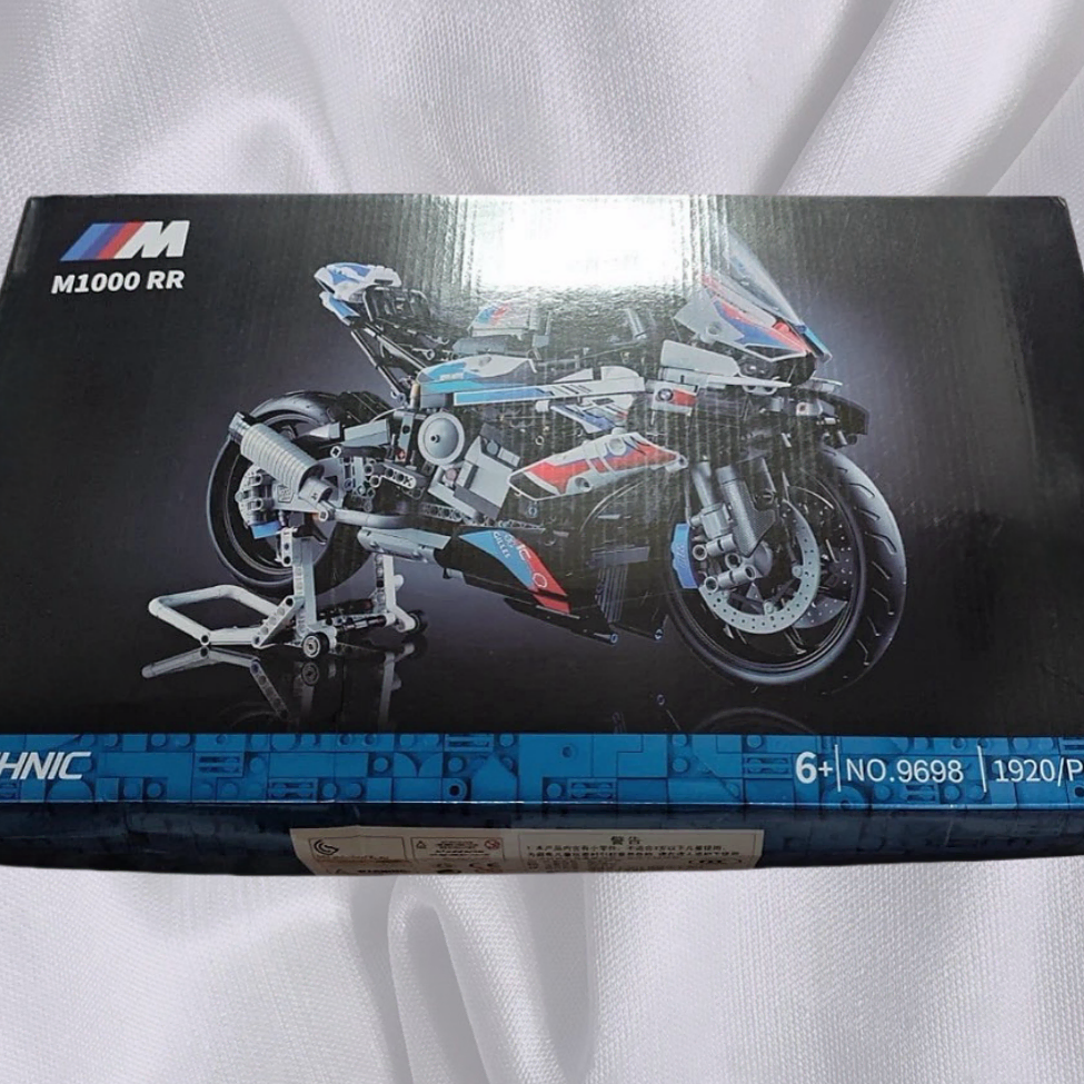 (미개퐁)BMW M1000RR 레고모터사이클 고퀄리티 블록  오토바이완구