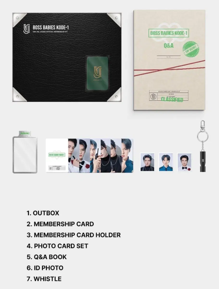 Jaejoong Kim weverse Membership kit WTS