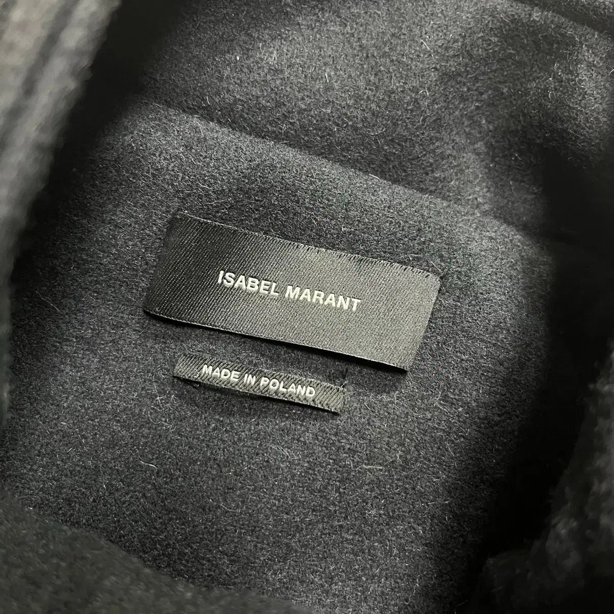 Isabel Marant Poland 이자벨마랑 울 패치 코트