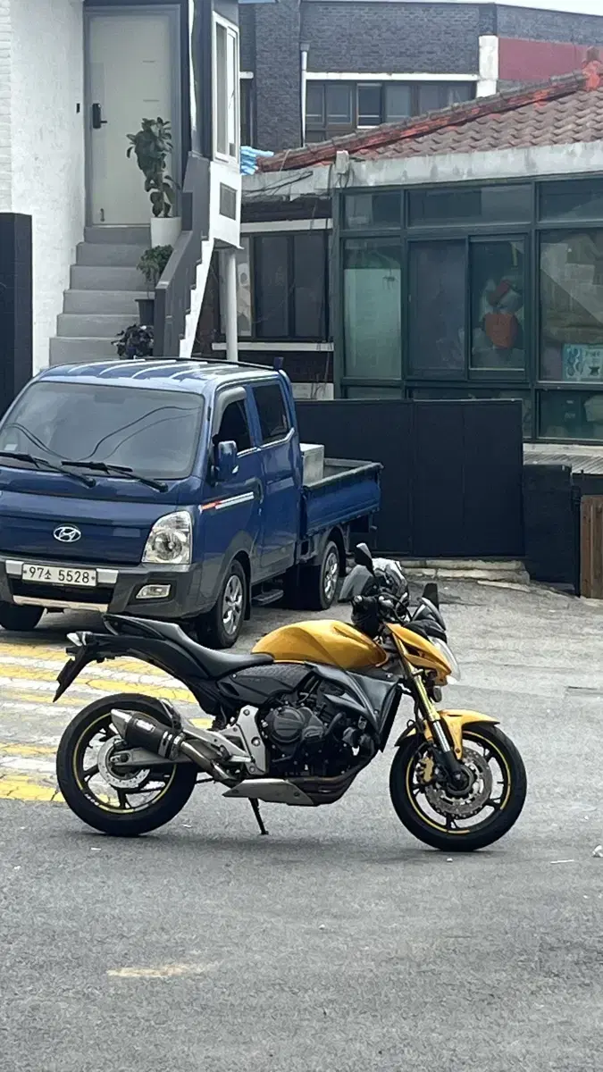 호넷 600 HONDA CB600F ABS 4기통 요시무라 풀배기