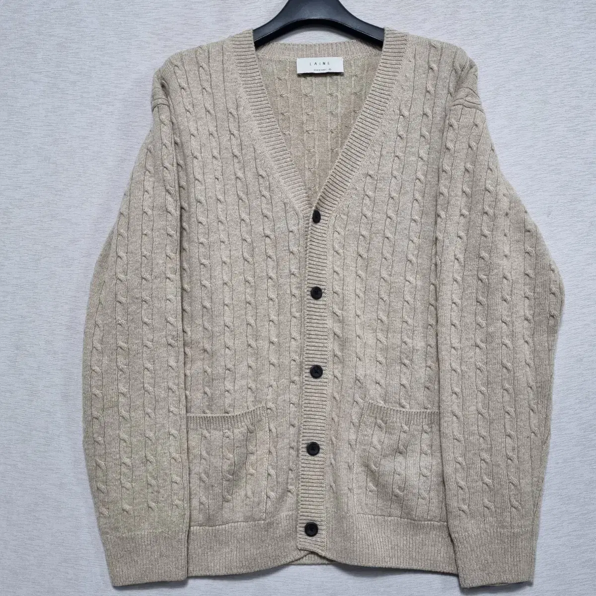 Ain Pretzel Wool Knit Cardigan M105ㅡ1120