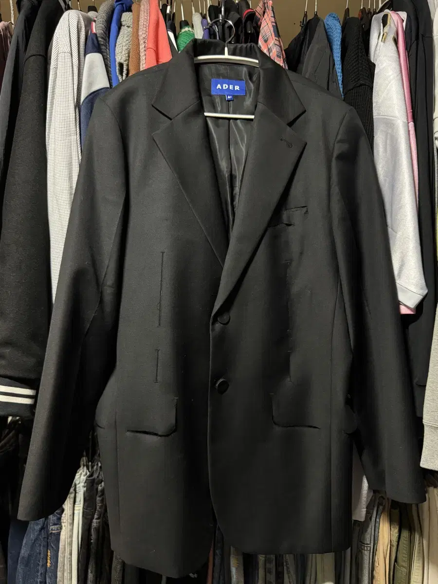 [A2] Adderall Damage Blazer Black