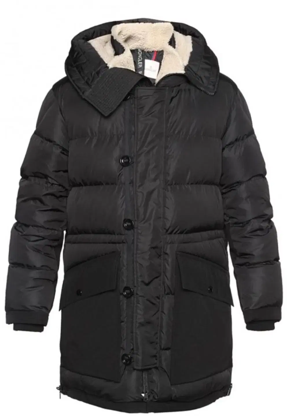 [3] Moncler Loic Black Padded Jumper