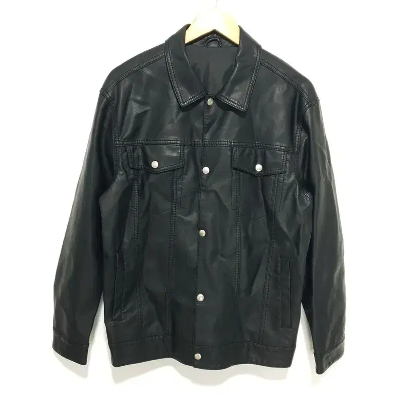 Spao Two-Pocket Eco Leather Jacket 100 L_i3213