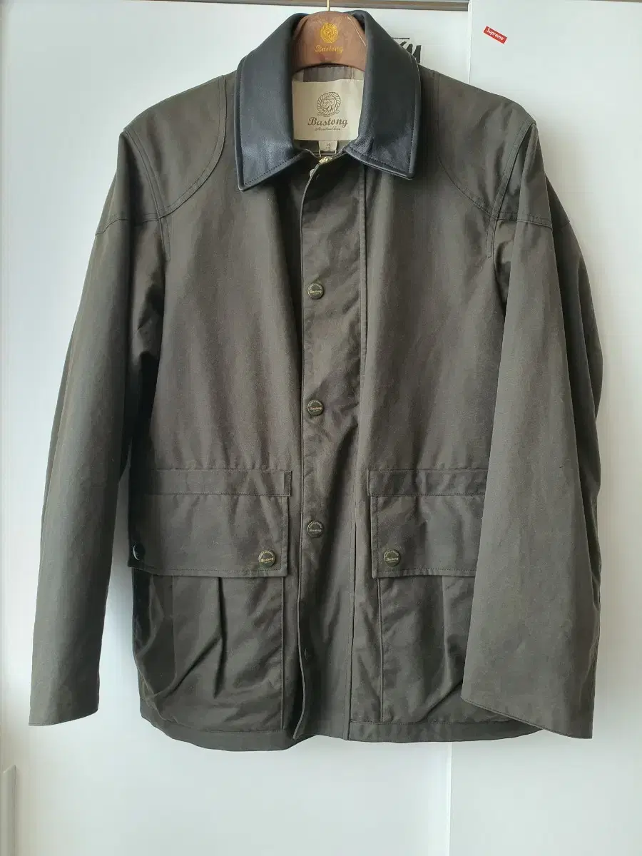 [M]24fw Baston 001 Wax Jacket Olive