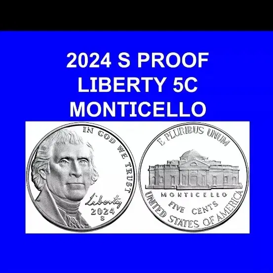 2024 S Proof 5c 주화 2개