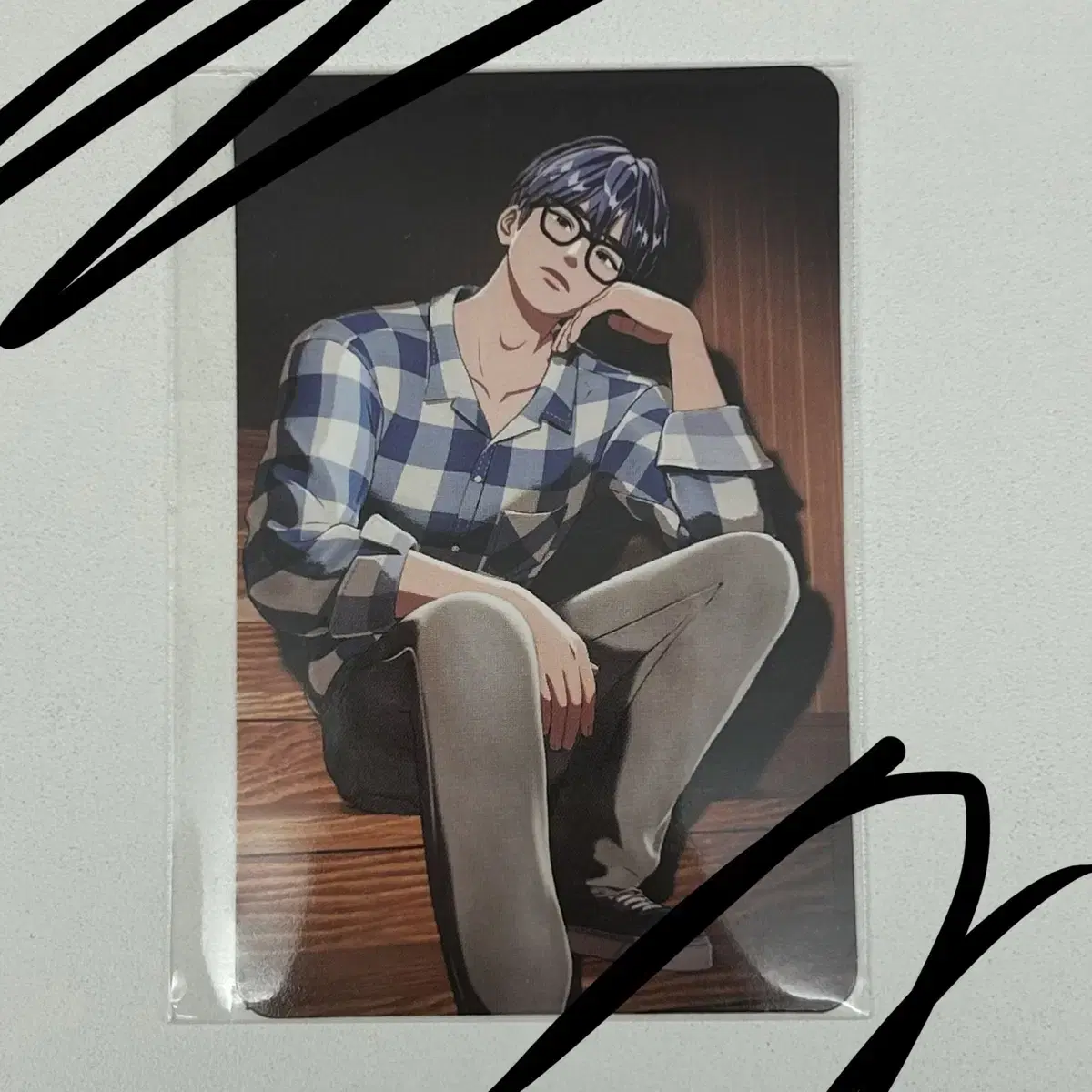 (unsealed) plave Asteroom 433-10 Cafe ld photocard yejun WTS