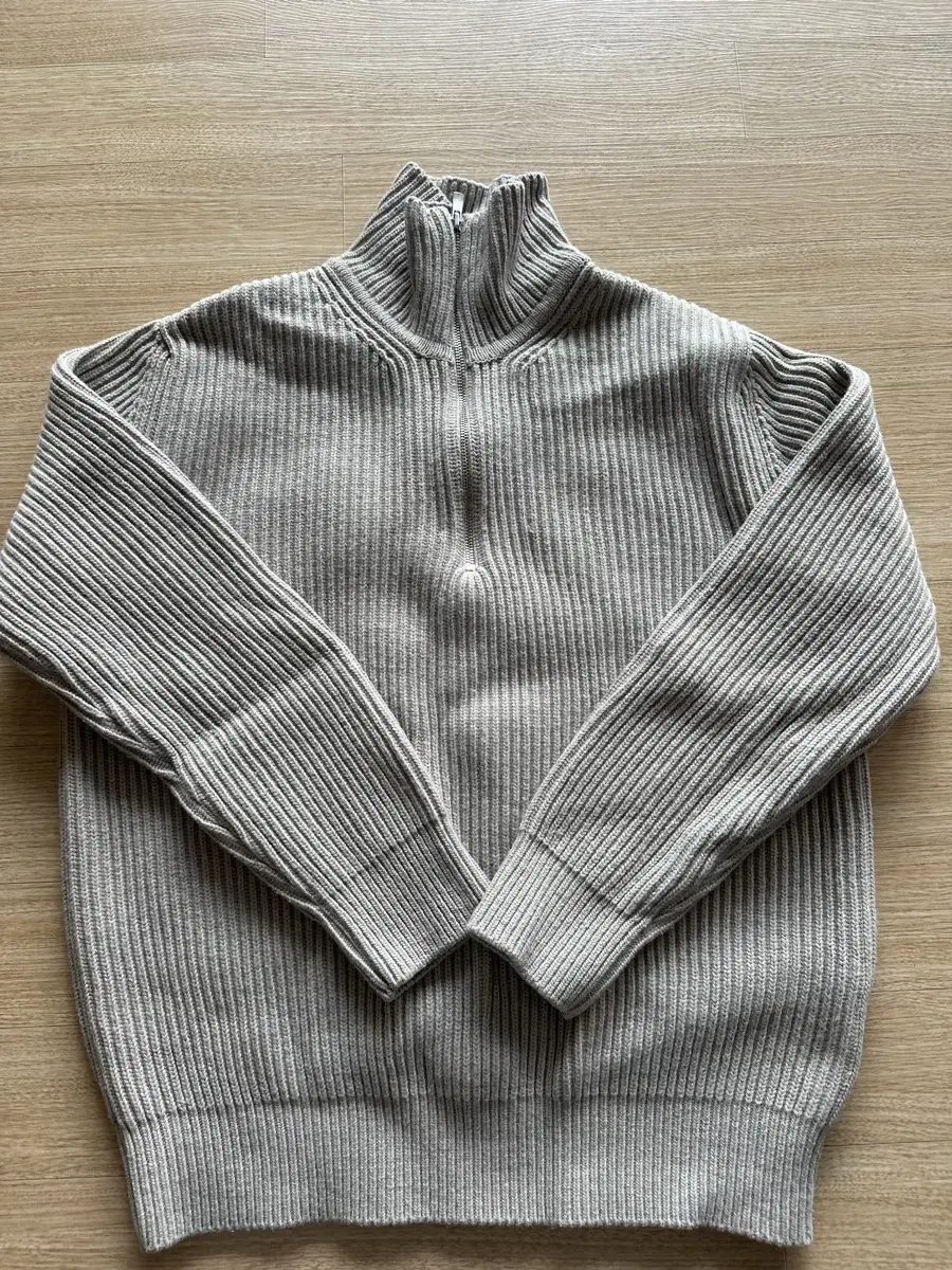 In-the-Low Half-Zip Up Smoky Gray 1 size