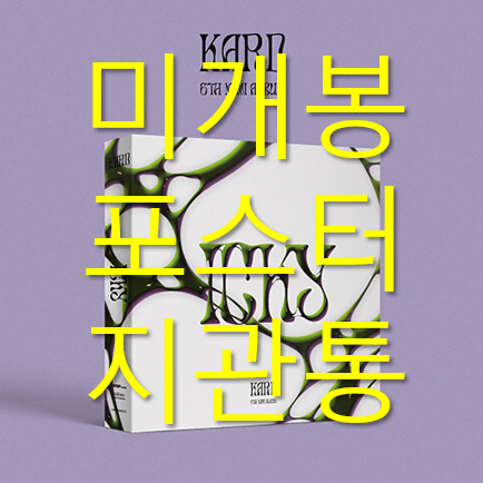 [미개봉] 카드 ICKY [Special Ver.] (포스터포함 CD)