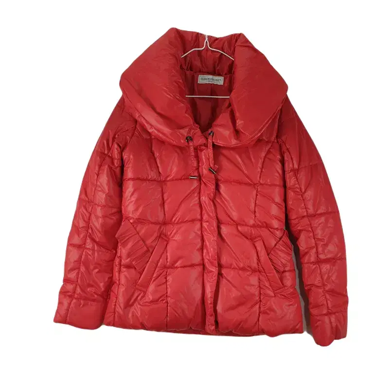 E8584 CLOCK HOUSE Women's Red Half Padded Jumper/Dirk