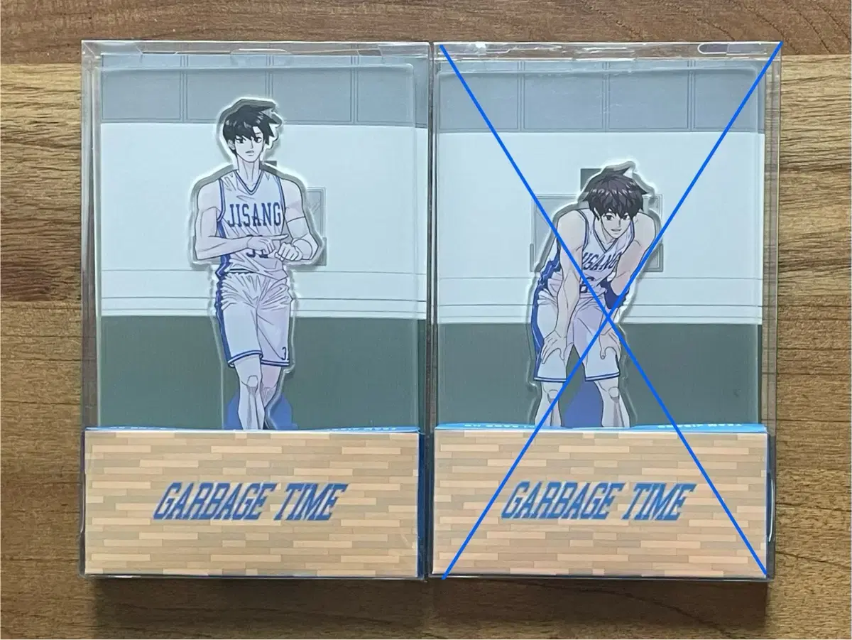 GarbageTime Gupta LD acrylic stand Compliance sealed WTS