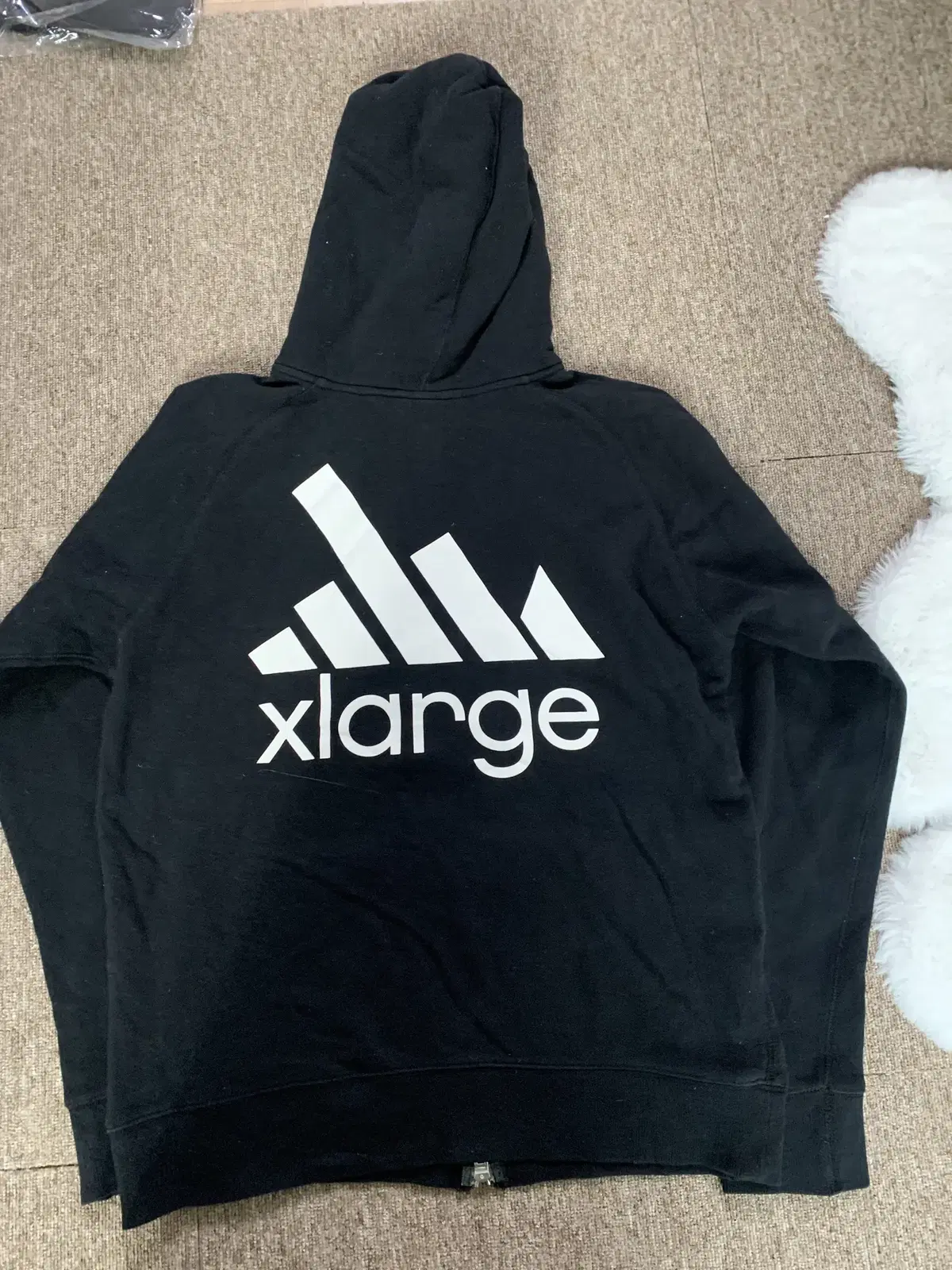 M) Xlarge XXL Parody Hoodie Zip Up (Lakers,Adidas)