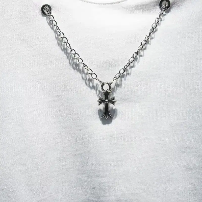 크롬하츠 화이트 롱 슬리브 Chrome Hearts