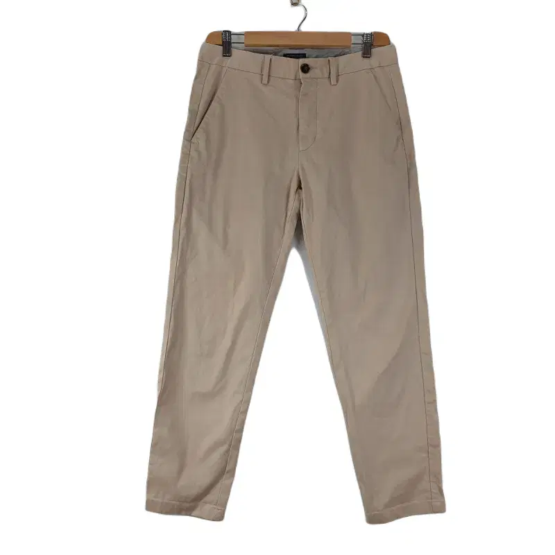 E8589 TVJay Men's 30" Beige Casual Cotton Pants/Dirk